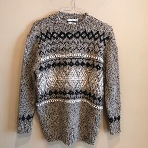 Ming Casual Jersey Cowboy Wool blend Sweater S